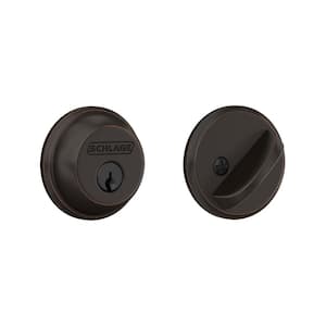B60 Series Aged Bronze Single Cylinder Deadbolt Certified Highest for Security and Durability