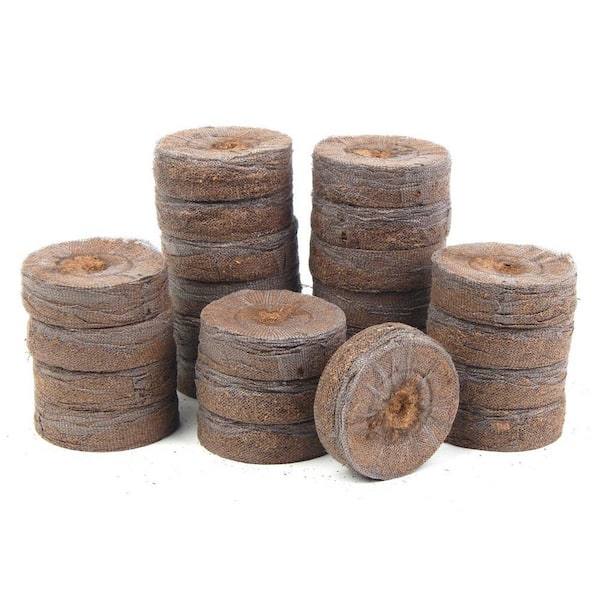 50 mm Peat Wilmer Worm's Seed Starting Pellets (24-Pack)