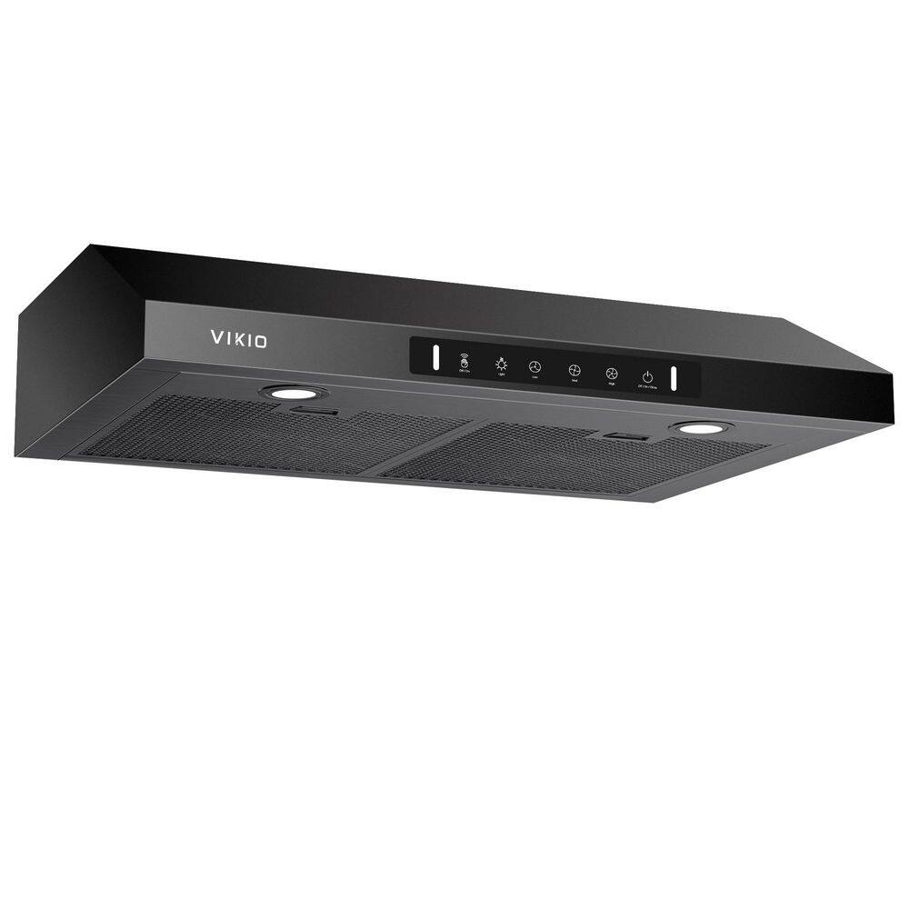 30 in. 900 CFM Ducted Under Cabinet Range Hood in Black Stainless Steel with LED Lighting, 3-Min Delay and Mesh Filters price history on PriceWatchPro