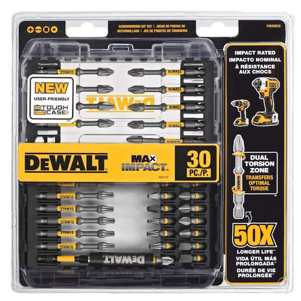 DEWALT MAX IMPACT Screwdriving Set (30-Piece) with MAX IMPACT