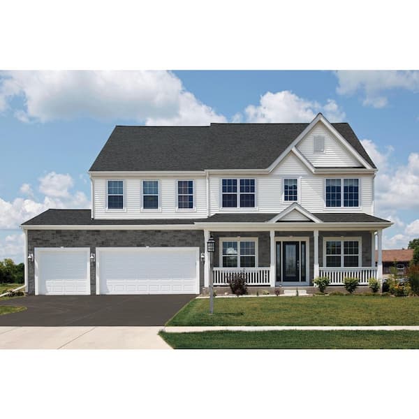 Wolverine Wildcreek 042 Double 4 in x 150 in White Clapboard Vinyl