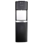 Matte Black and Stainless Steel Bottom Load Water Dispenser