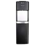 Matte Black and Stainless Steel Bottom Load Water Dispenser
