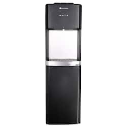 Glacier Bay Matte Black and Stainless Steel Bottom Load Water Dispenser