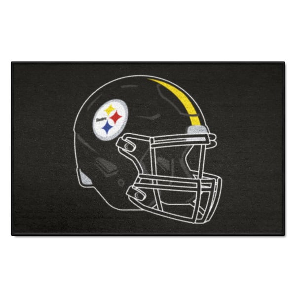 FANMATS NFL - Pittsburgh Steelers Helmet Rug - 5ft. x 8ft.