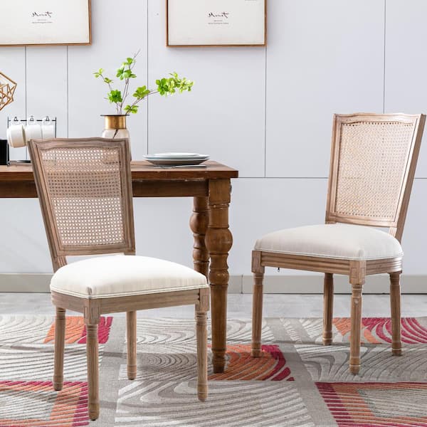 Arise Vintage French Upholstered Fabric Dining Side Chair - On Sale - Bed  Bath & Beyond - 34532396