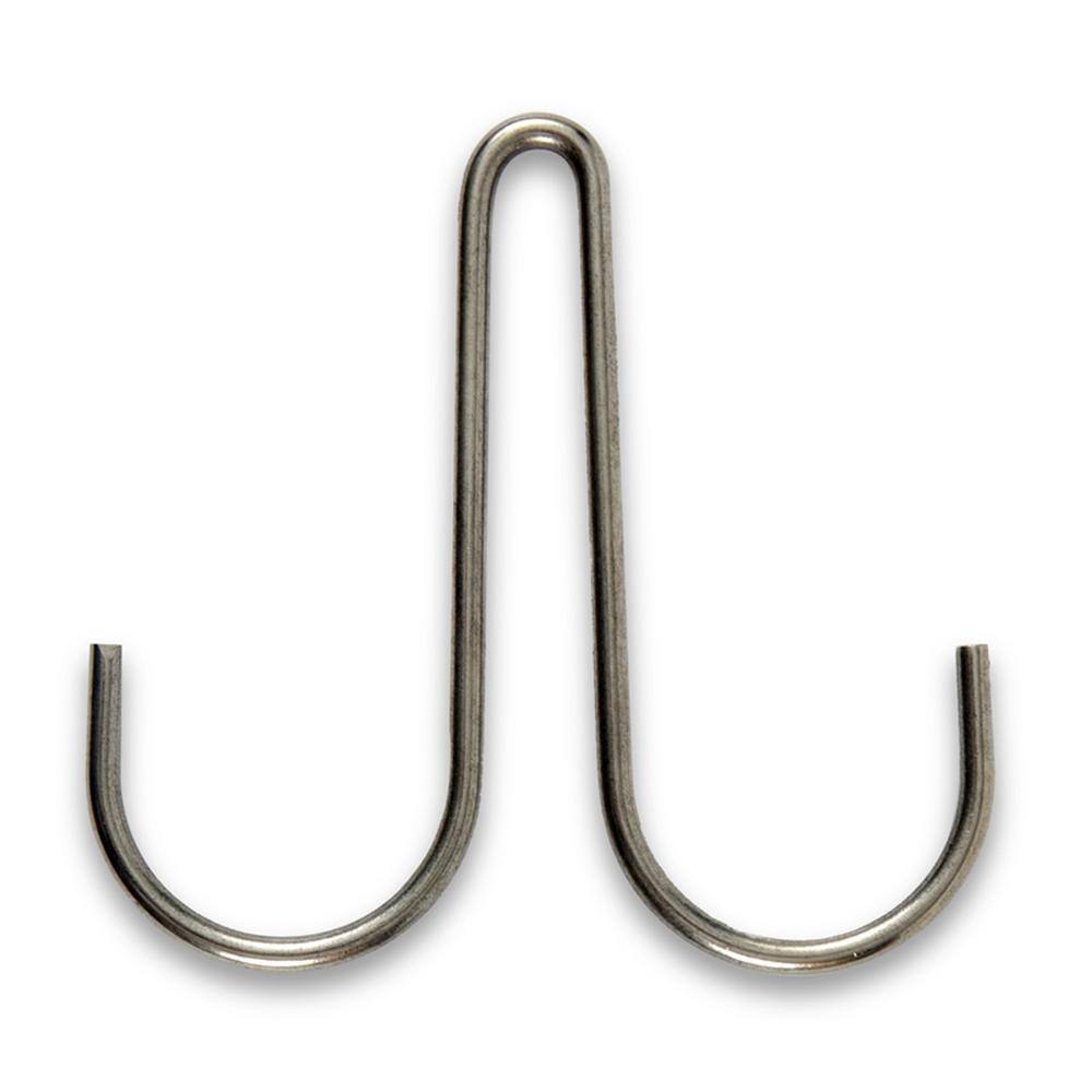 Enclume Handcrafted 4.5 in. Stainless Steel Twin Hooks (6 Pack) TH