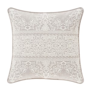Leanna Polyester 20 in. Square Decorative Throw Pillow 20 X 20 in.