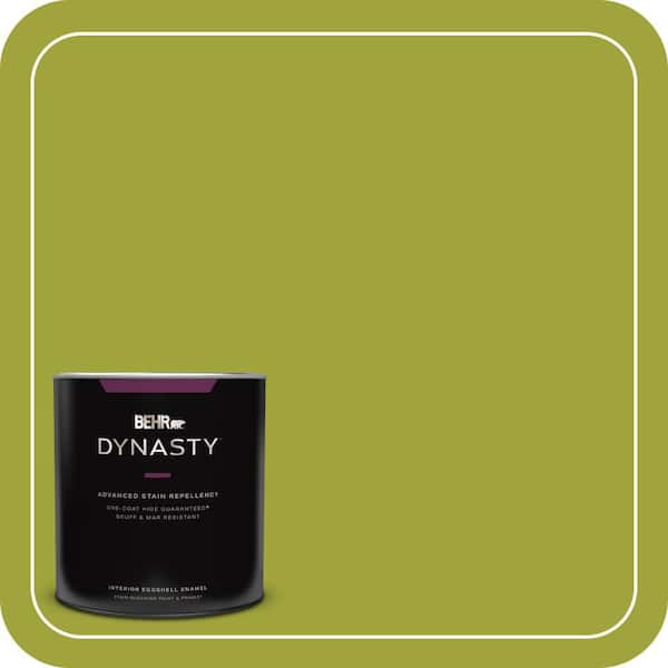 BEHR DYNASTY 1 qt. #S-H-400 Rolling Hills Eggshell Enamel Interior Stain-Blocking Paint and Primer