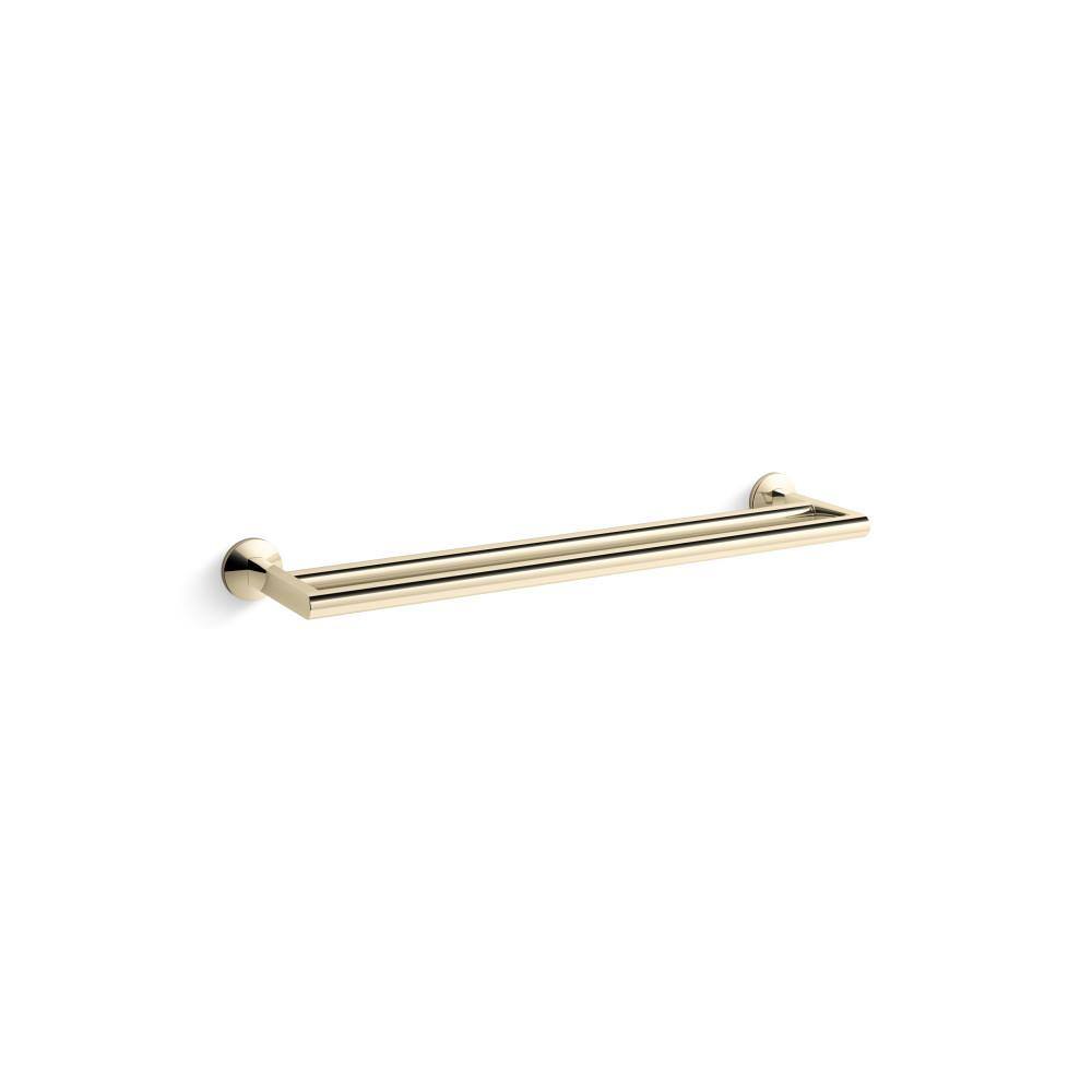 KOHLER Components 24 in. Wall Mounted Double Towel Bar in Vibrant