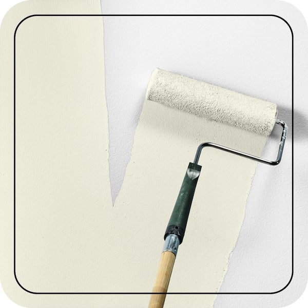 1 gal. #W-B-300 Magnolia Blossom Eggshell Enamel EcoMix Plant-Based Interior Paint & Primer