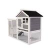 Foobrues Wooden Chicken Coop Hen House Rabbit Wood Hutch Poultry Cage Habitat CW-W1431110991