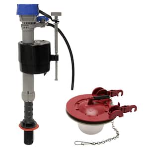 PerforMAX 2.0 Universal High Performance Toilet Fill Valve and 3 in. Adjustable Toilet Flapper Repair Kit