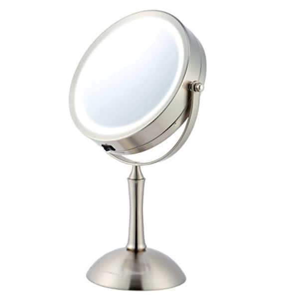 Ovente Lighted Makeup Mirror Cool Led, Lighted Makeup Vanity Mirror