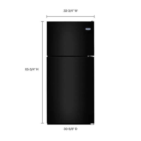 Maytag 21 cu. ft. Top Freezer Refrigerator in White MRT311FFFH - The Home  Depot