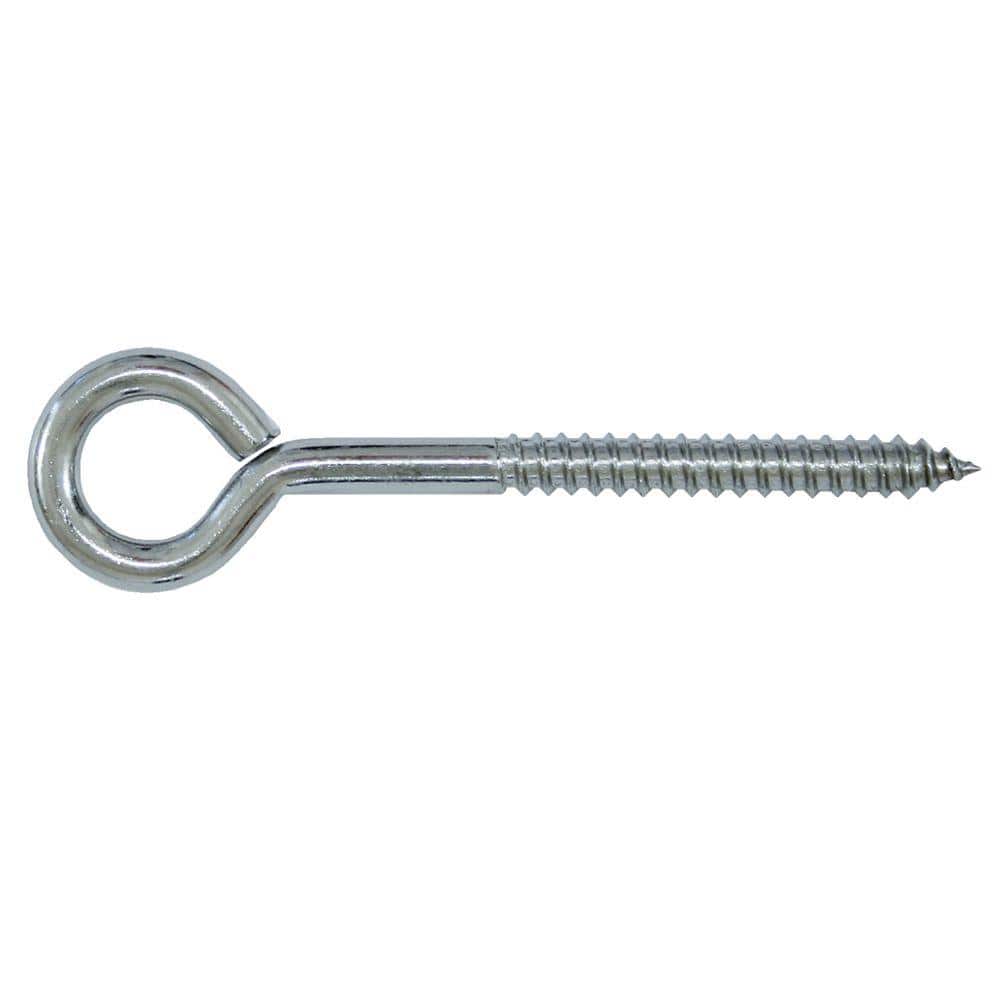 Everbilt 5/16 in. x 4 in. StainlessSteel Screw Eye Bolt 7142S The Home Depot