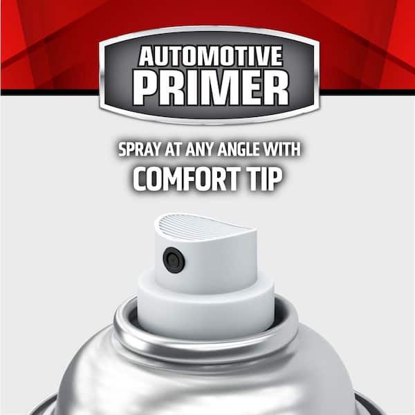 12 oz. Flat Light Gray Primer Sealer Spray (6-Pack)