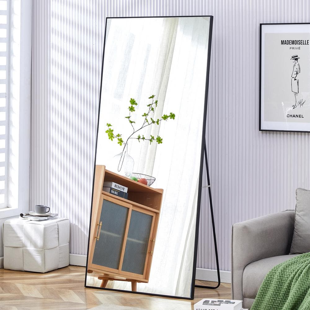 Fourth Generation 31 in. W x 71 in. H Rectangle Solid Wood Frame Black Deco
