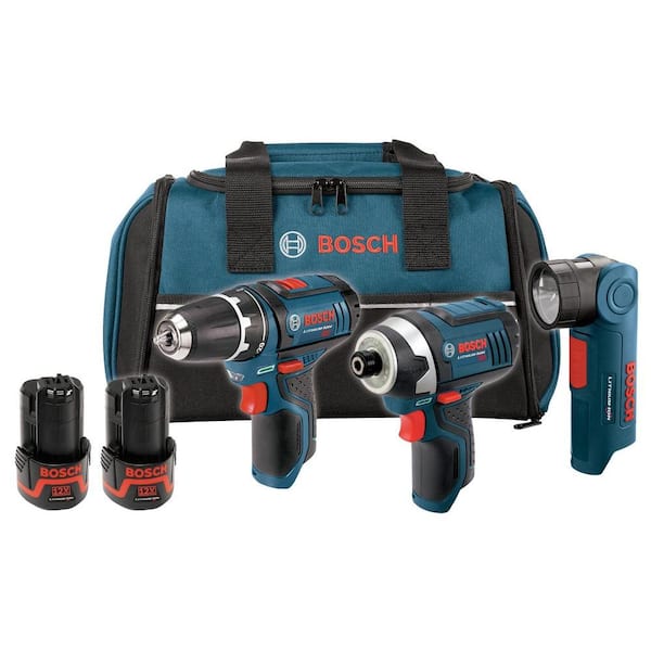 Bosch 12-Volt Max Lithium-Ion Combo Kit (3-Tool)