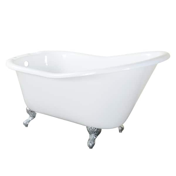 Unfinished on sale clawfoot tub