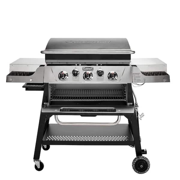 CUISINART OUTDOORS 28 3-Burner Propane Outdoor Griddler-2-in-1