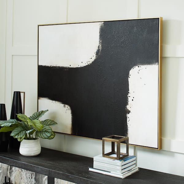 Signature DESIGN BY ASHLEY Reighlea Framed Abstract Wall Art 39 in