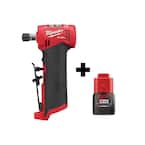 Milwaukee M12 FUEL 12V Lithium-Ion Brushless Cordless 1/4 in. Right Angle  Die Grinder (Tool-Only) 2485-20 - The Home Depot