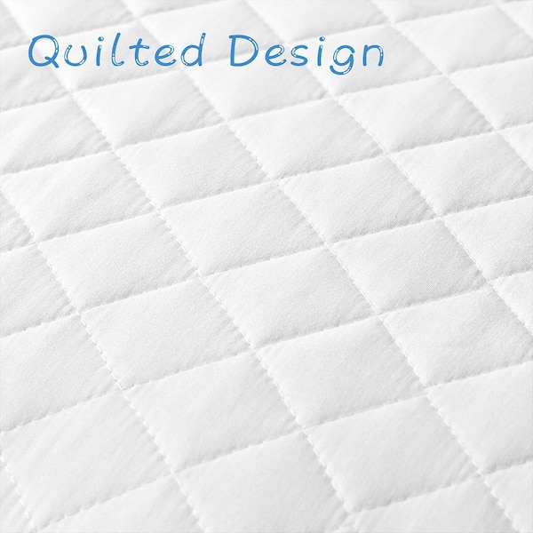 NexHome Quilt Set Queen White (90039)