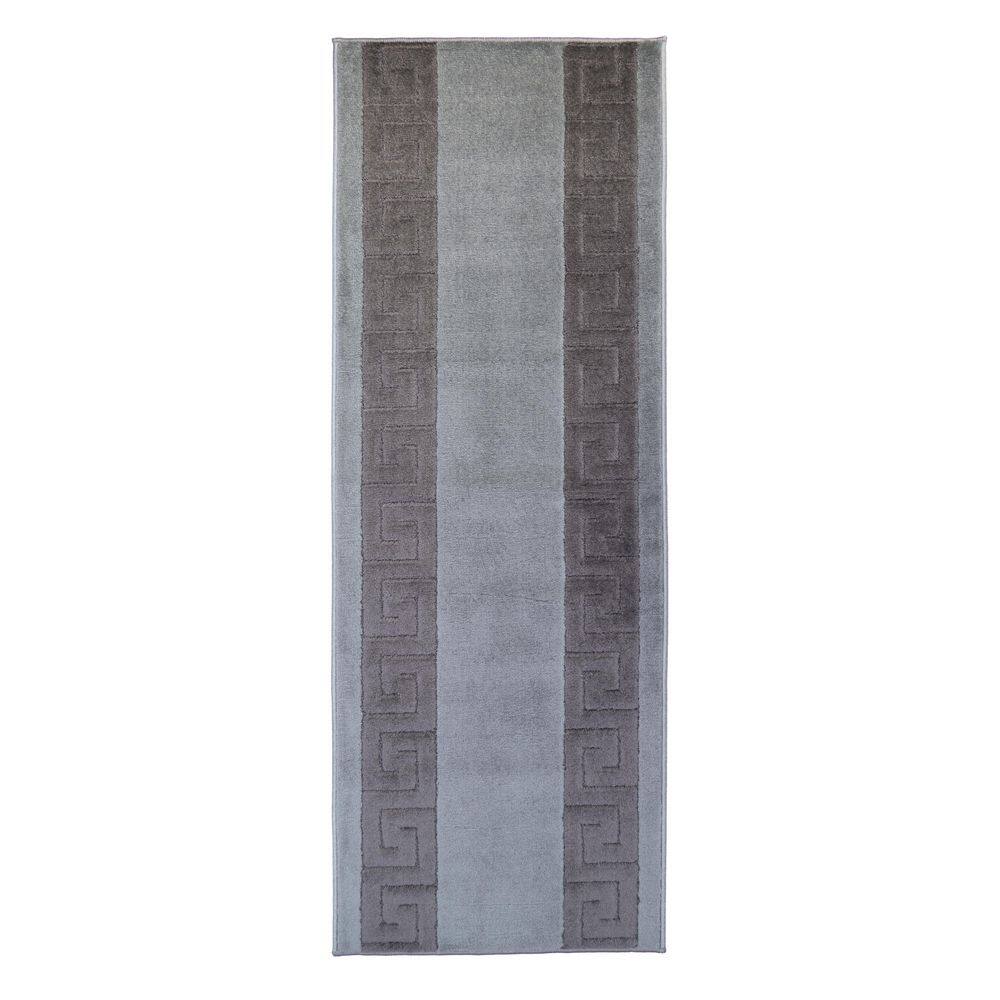 Euro Meander Design Gray 26 in. W x 84 in. L Stair Runner 15.17 sq. ft. price history on PriceWatchPro