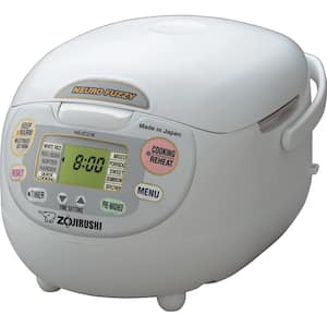 Panasonic Fuzzy Logic 5-Cup White Rice Cooker SR-DF101 - The Home Depot