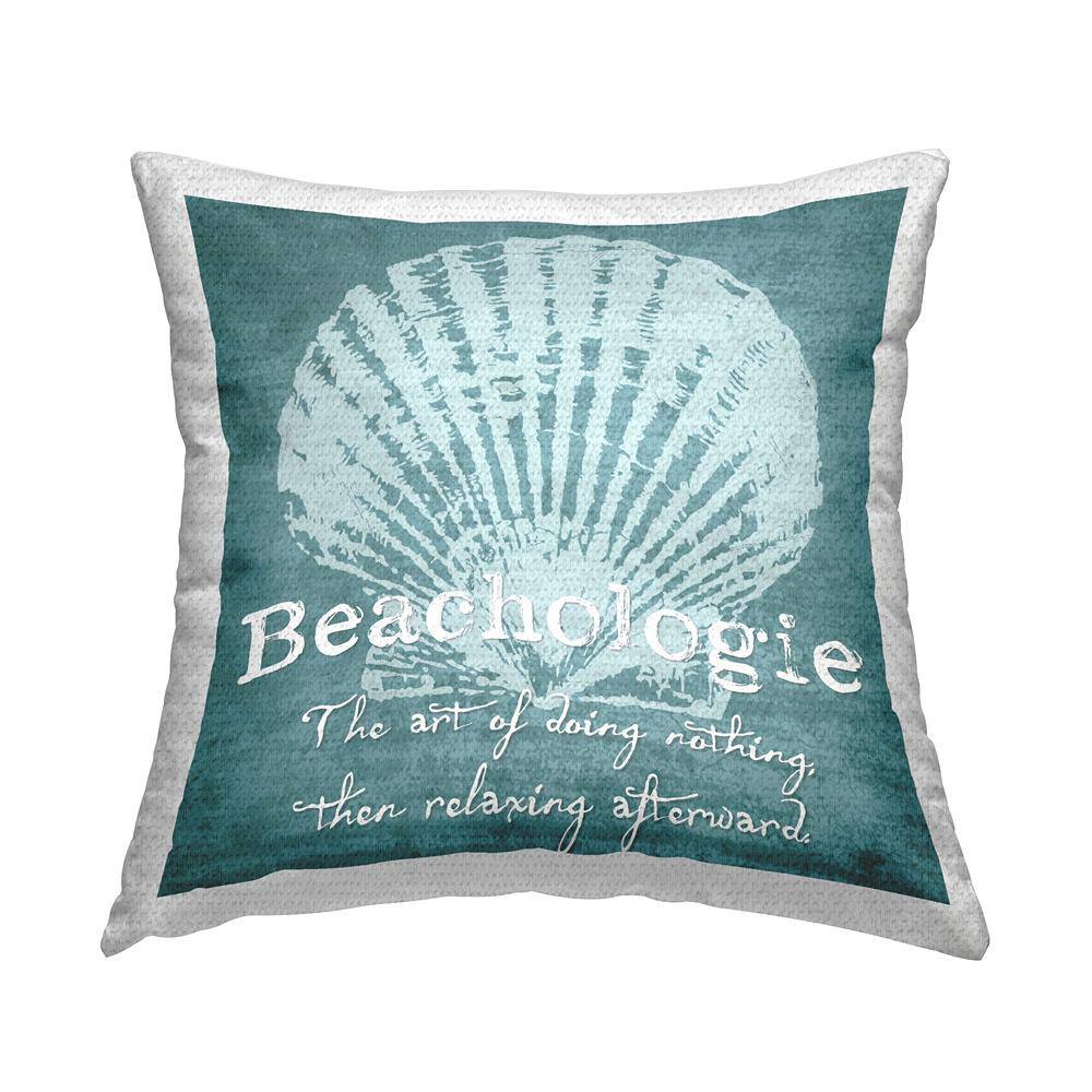 Beachologie Art of Doing Nothing Blue Square Outdoor Throw Pillow price history on PriceWatchPro
