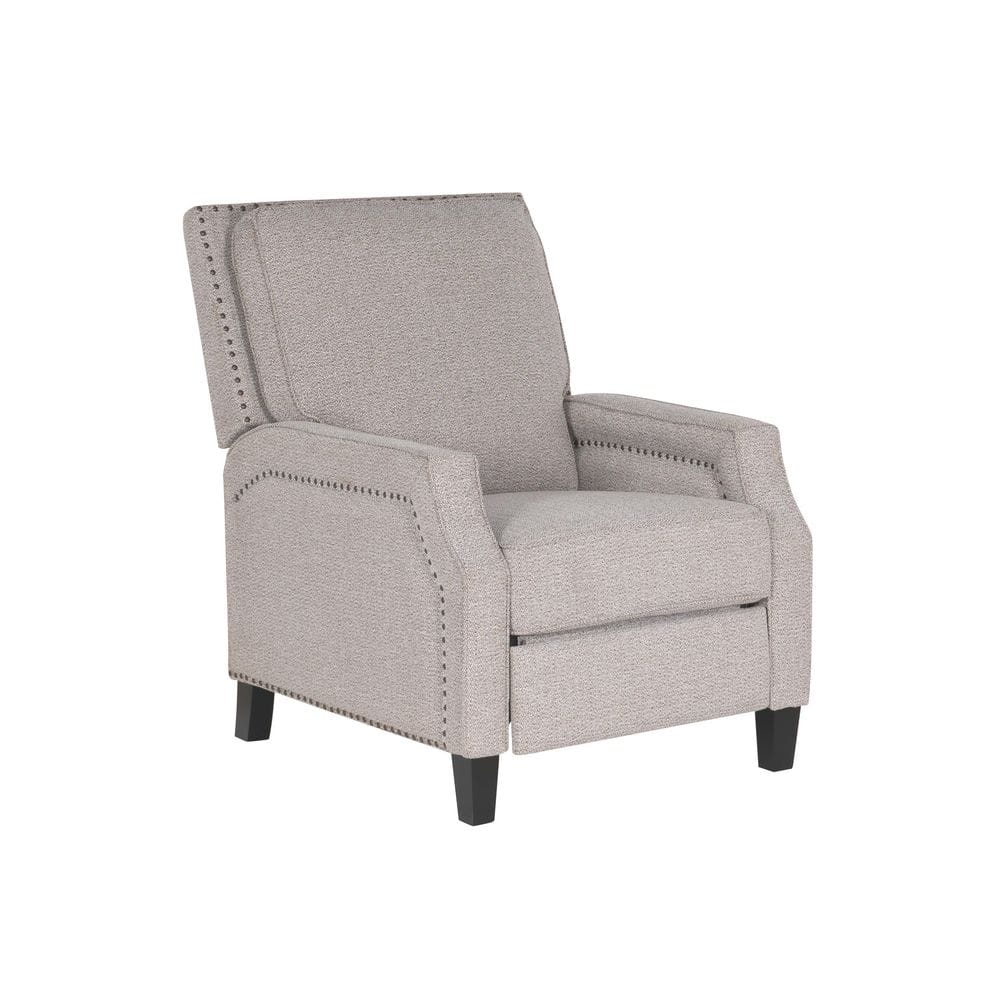 Cerone Brown Polyester Standard Recliner with Push Back Reclining price history on PriceWatchPro