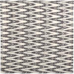Alexis 18 in. W x 18 in. H Gray, Parchment Boho Cotton Napkins (Set of 6)
