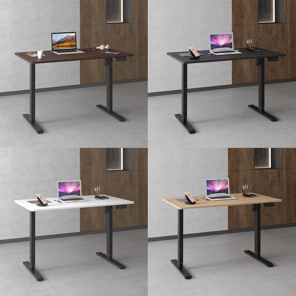 Electric Adjustable Standing Desk Frame Base with 3 Memory Height Settings, Smooth Quiet Operation - Thumbnail 2