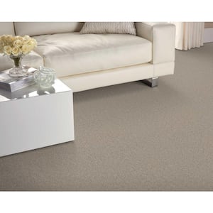Albaran - Stone - Gray 13.2 ft. 32 oz. Wool Berber Installed Carpet