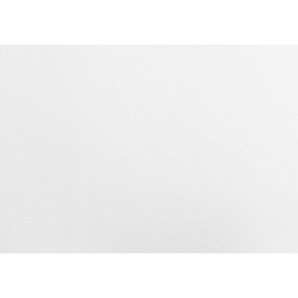 47.5" White Adjustable Particle Board and MDF Bookshelf
