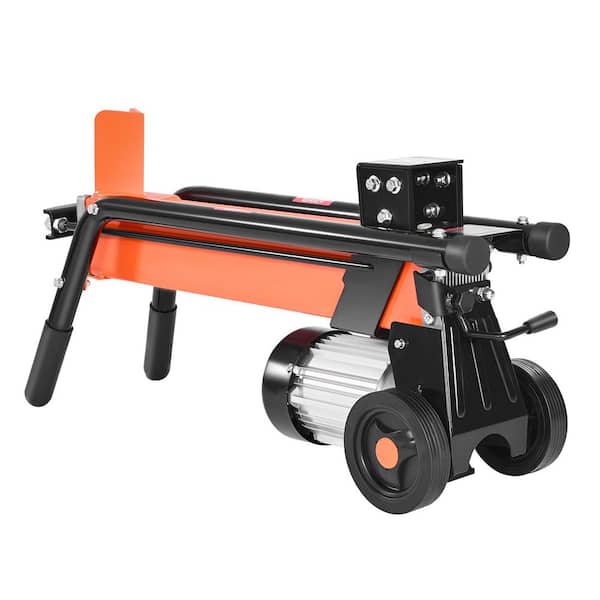 Electric Log Splitter, 6.5 Tons Electric Wood Splitter, 1500W 15 Amp Motor, Portable Firewood Splitting Machine