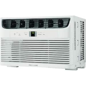 8,000 BTU (DOE) 115-Volt Window Air Conditioner Cools 350 sq. ft. with Remote in White