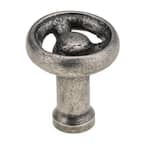 Steampunk Collection 1-9/16 in. (40 mm) Pewter Eclectic Cabinet Knob