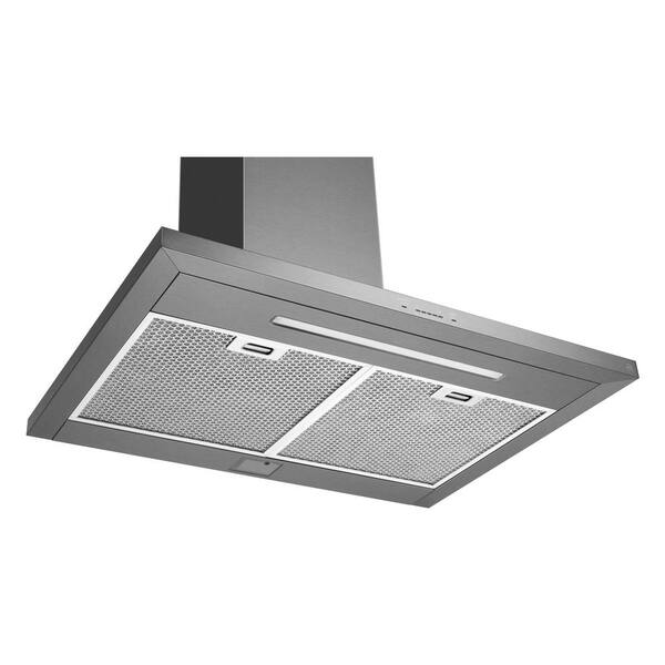 LG LG Studio 36'' Wall Mount Chimney Hood - Silver