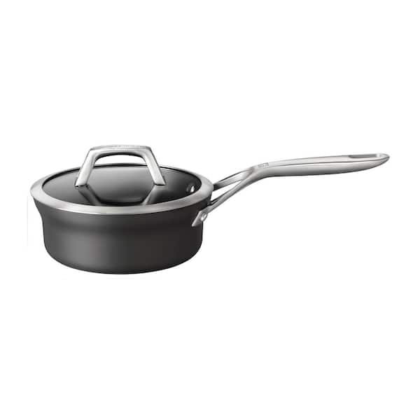 ZWILLING Motion 1. 5 qt. Aluminum Hard Anodized Sauce Pan with lid Nonstick