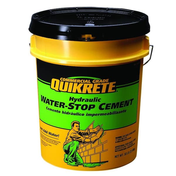 Quikrete 20 lb. Hydraulic Water-Stop Concrete Mix 112620 - The Home Depot