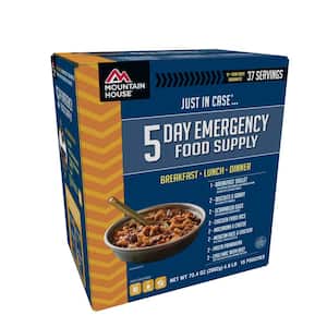 Just in Case 5-Day Emergency Food Supply Kit