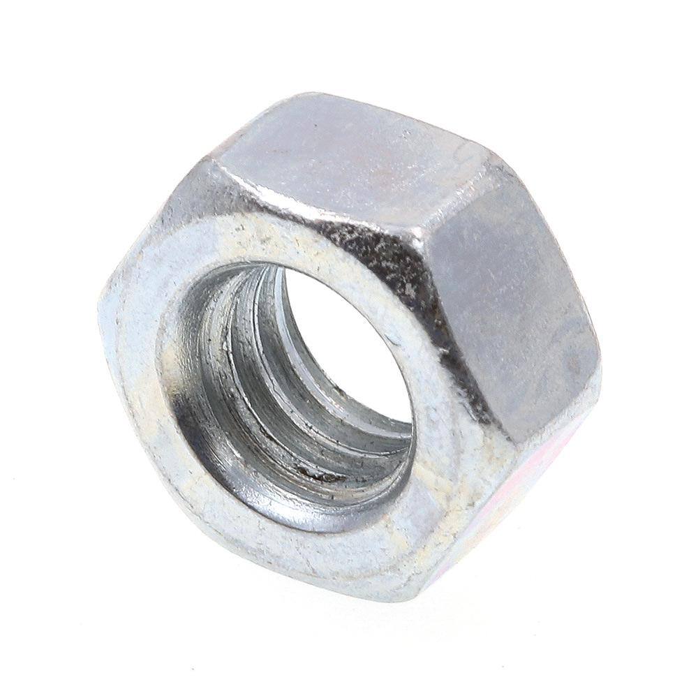 PrimeLine 5/16 in.18 A563 Grade A Zinc Plated Steel Finished Hex Nuts