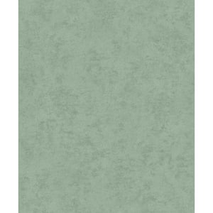Green Cloudy Plain Print Non-Woven Paste the Wall Textured Wallpaper 57 sq. ft.