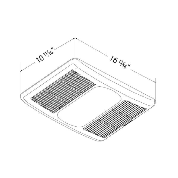 Delta Breez Radiance Series 80 Cfm