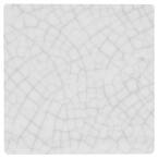Mackay Vintage White 3.93 in. x 0.35 in. Polished Ceramic Wall Tile Sample