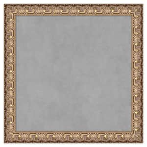 Florentine Gold 23 in. x 23 in Framed Magnetic Board