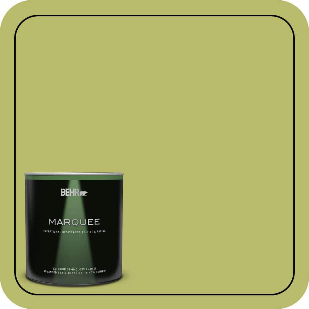 1 qt. #P360-5 Citrus Peel Semi-Gloss Enamel Exterior Paint & Primer price history on PriceWatchPro