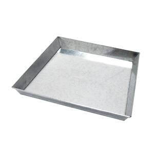 20 in. L Grey Steel Ash Pan for 24 in. Grate